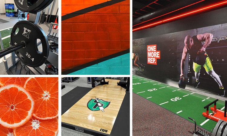 Motivational weight rooms