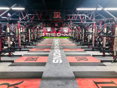 Amplified school fitness center