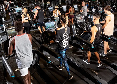 Leased fitness equipment