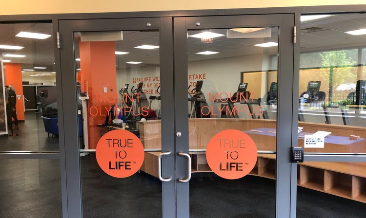 In-office gym equipment