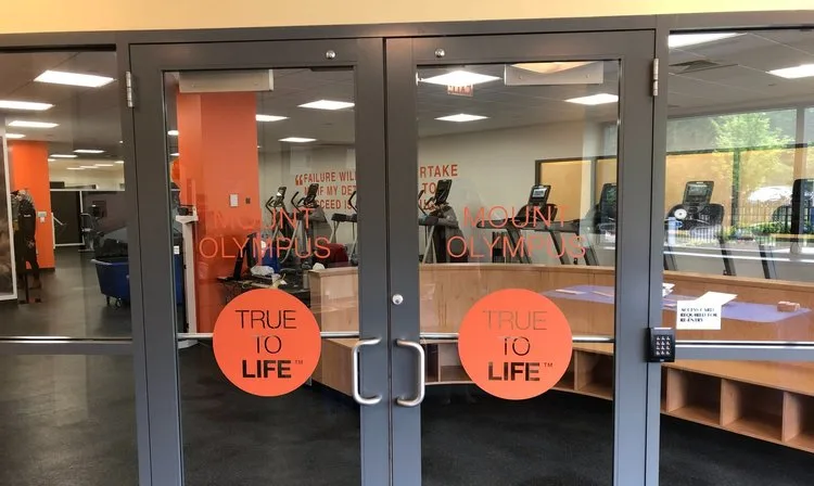 In-office gym equipment