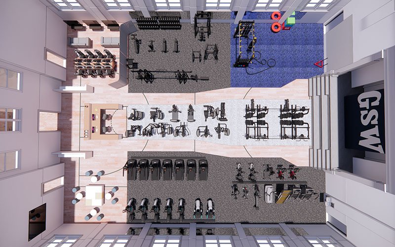 Florrie Chappel gym rendering