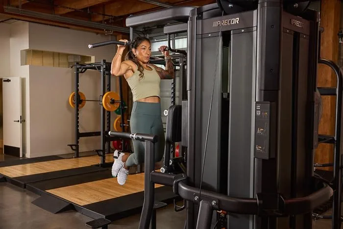Gym Equipment in use