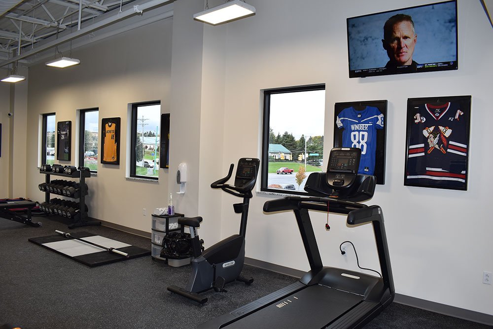 Chan Soon Shiong Medical Center fitness equipment