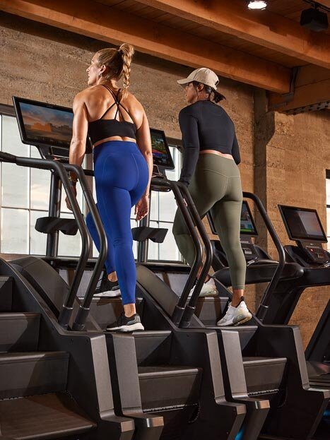 Precor stock image stair climber