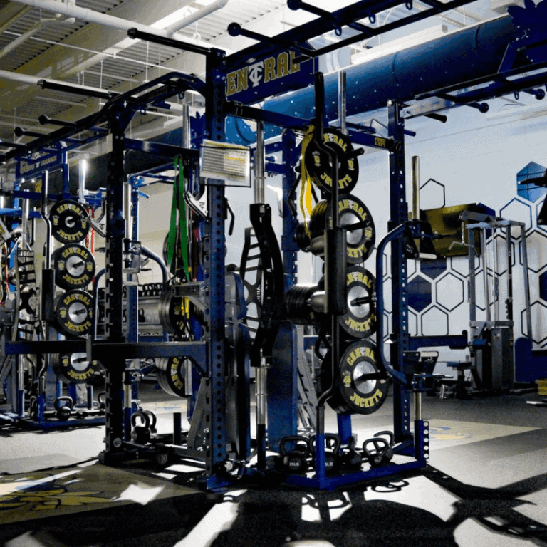 Thomas County Central High School weight lifting equipment
