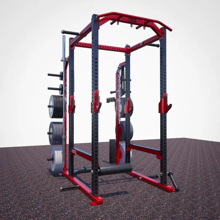 Power lift weight rack