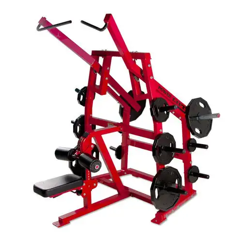 Power lift lat pulldown machine