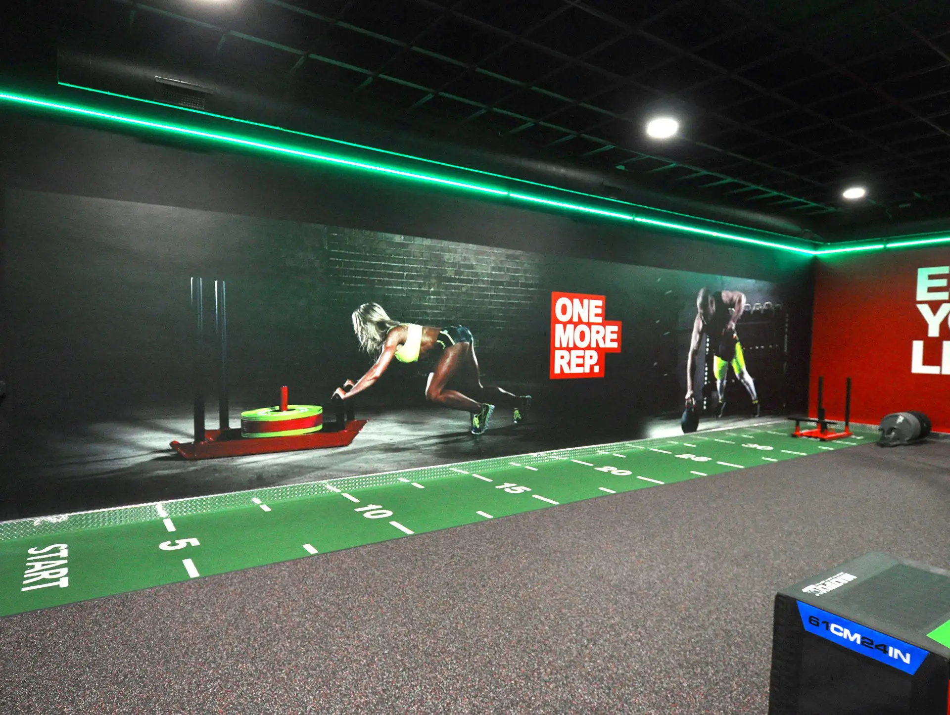 Boutique fitness club