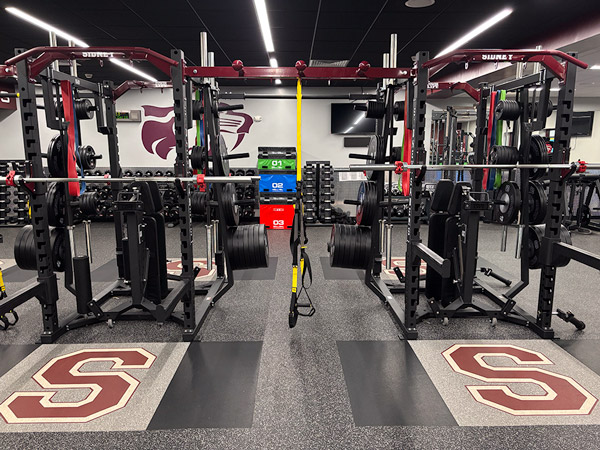 Sidney High School branded equipment