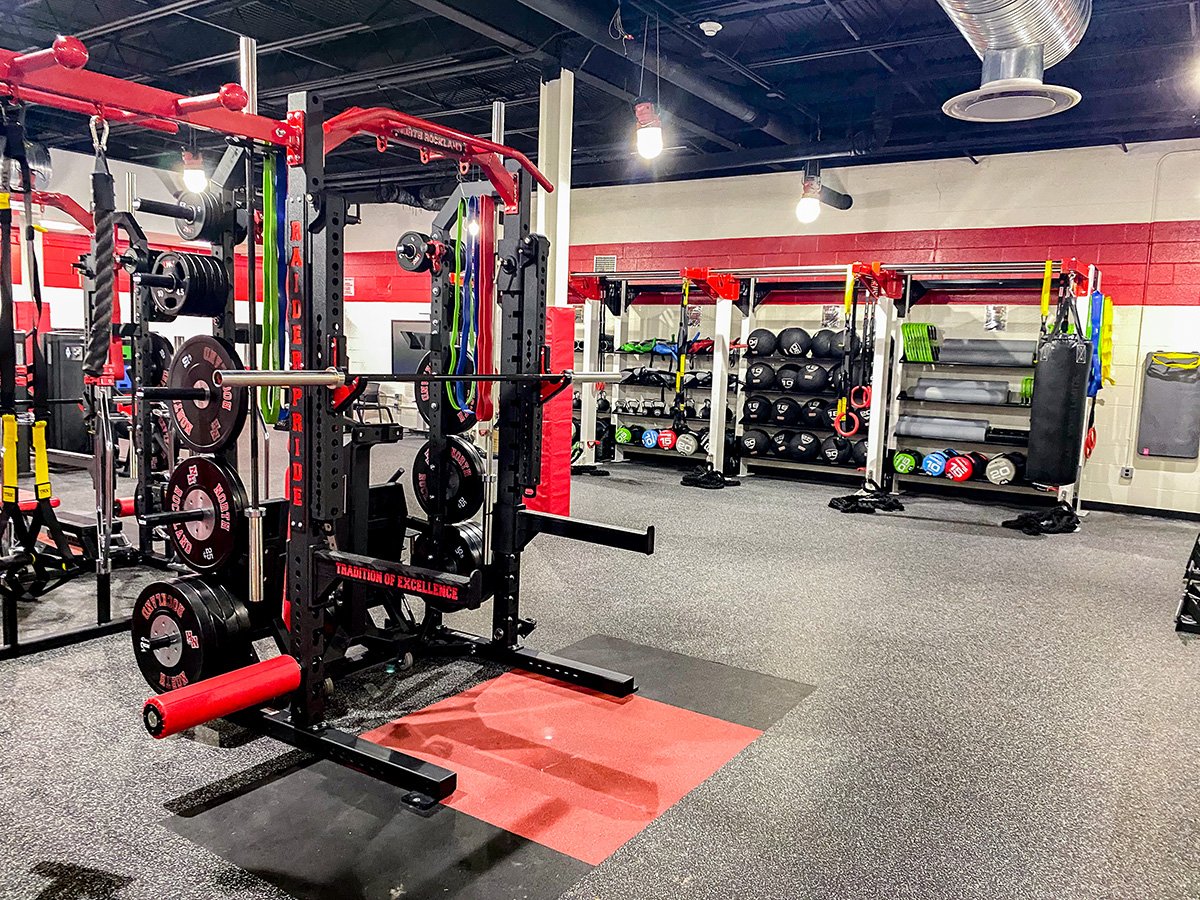 North Rockland High School fitness equipment
