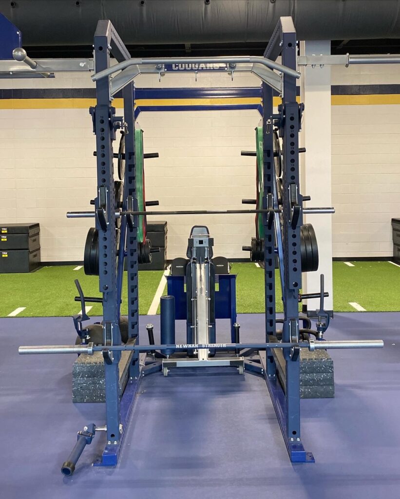 Branded weight lifting equipment