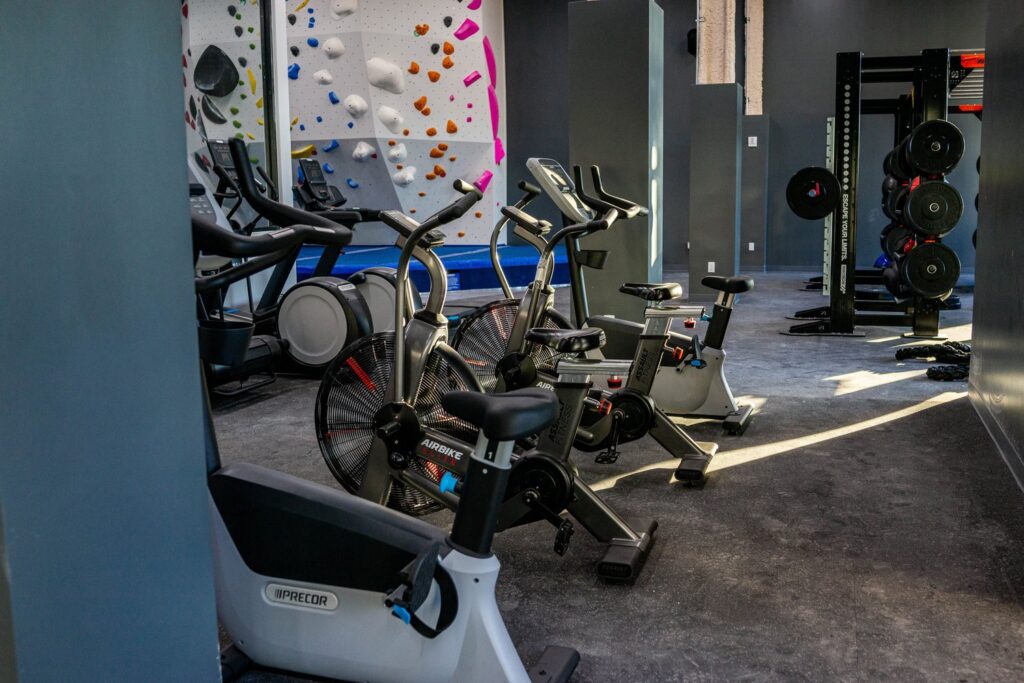 the Cliffs gym equipment