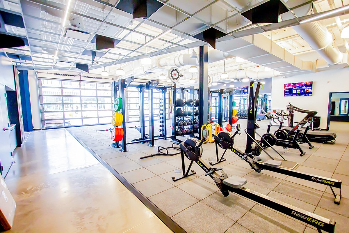 Group fitness class
