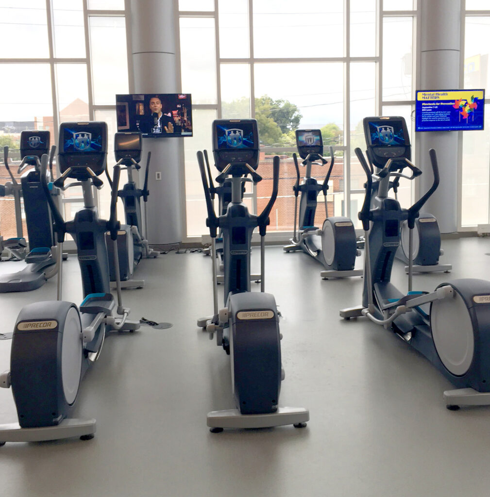 UNC Greensboro Fitness equipment