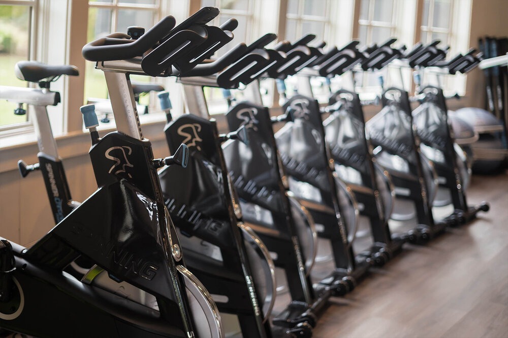 The River Club - Cycling workout equipment