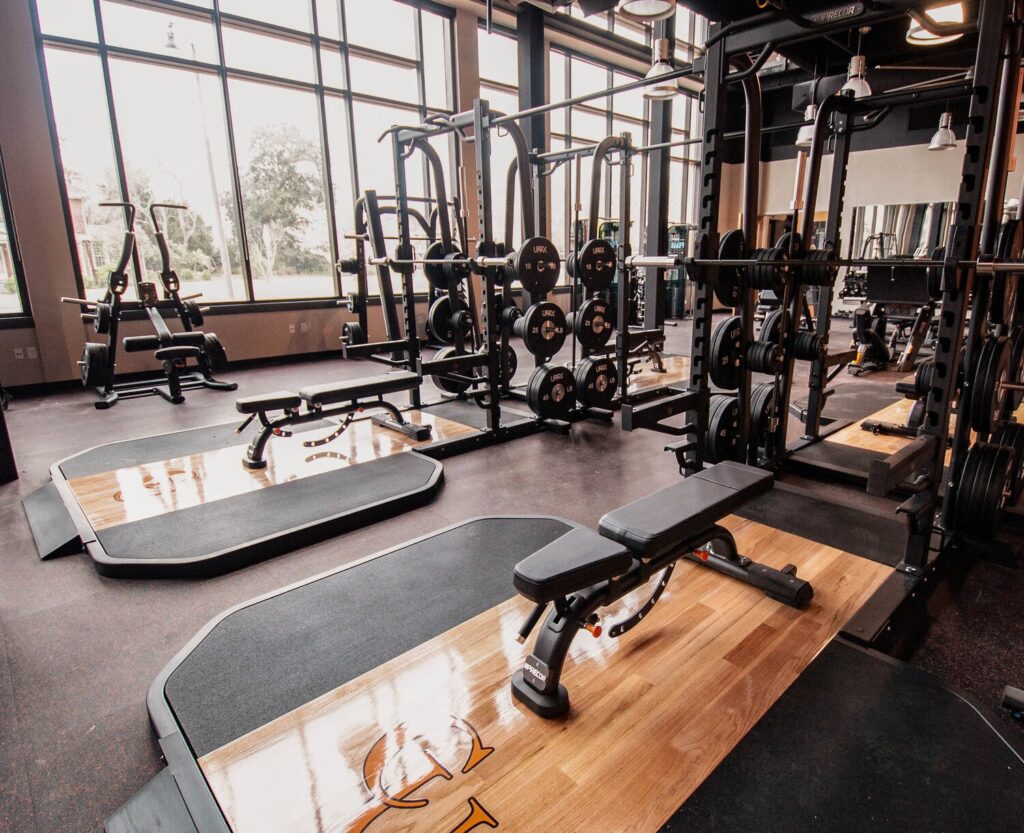 Campbell University fitness center