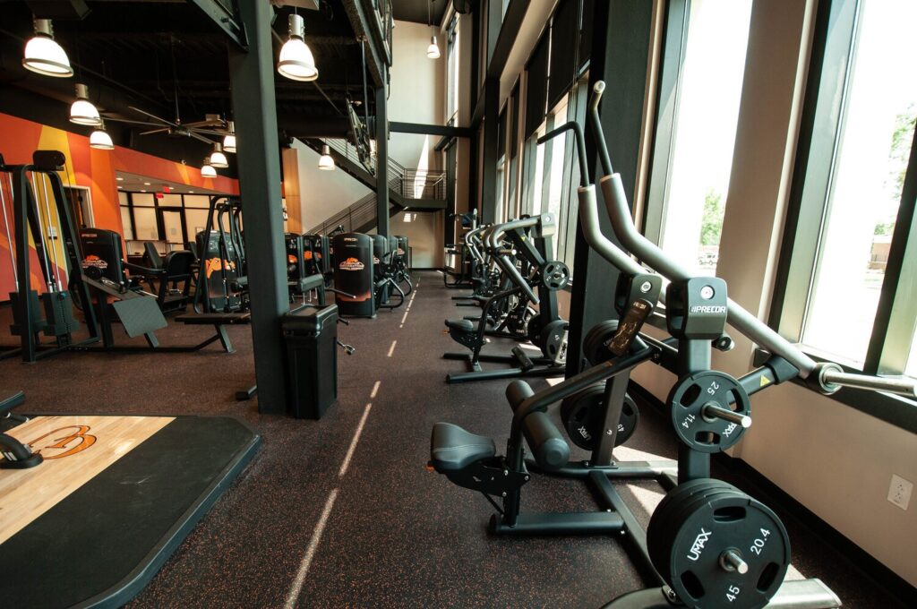 Campbell University fitness equipment