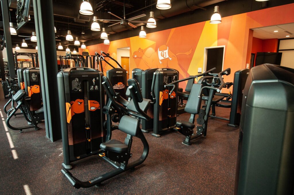 Campbell University fitness equipment