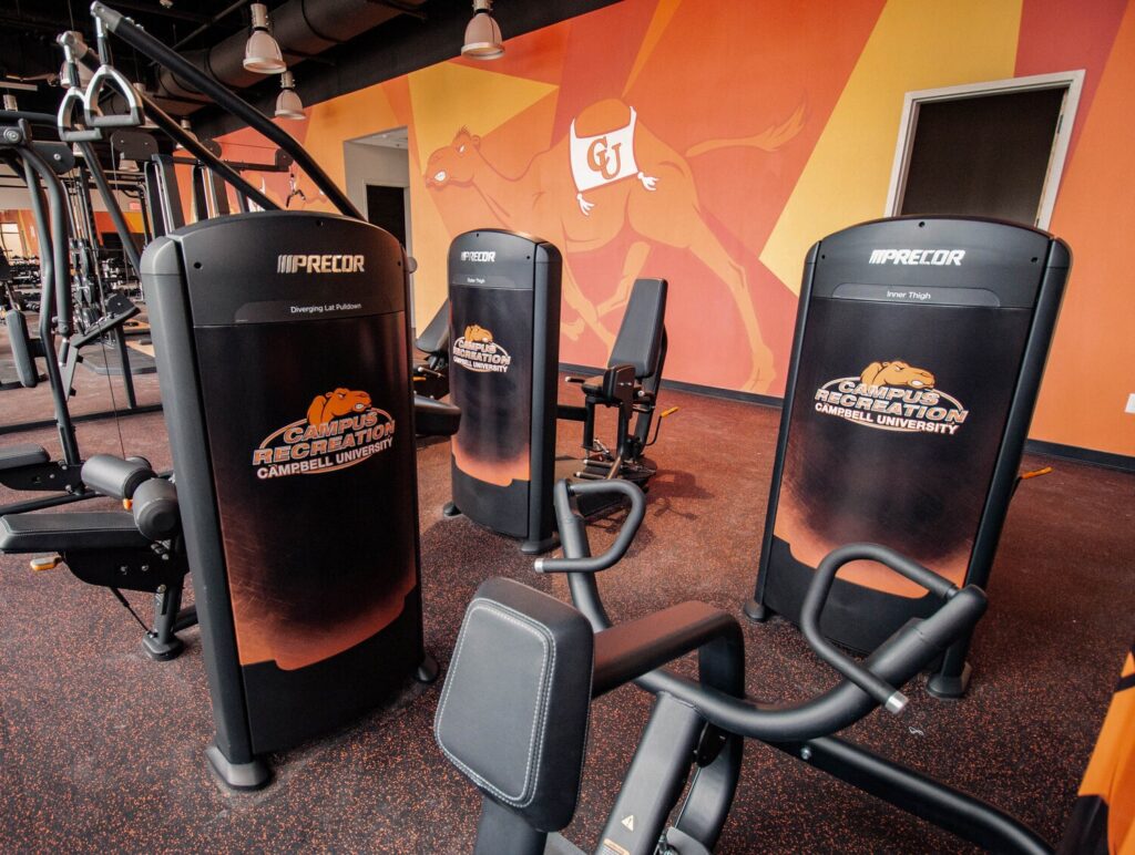 Campbell University fitness center