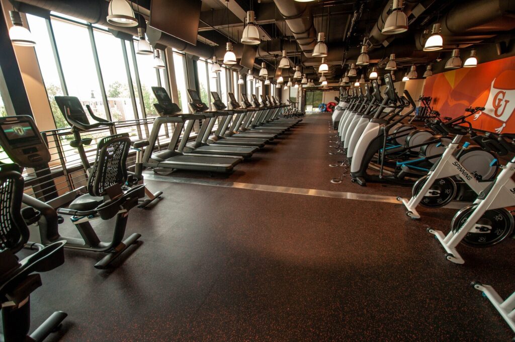 Campbell University fitness equipment