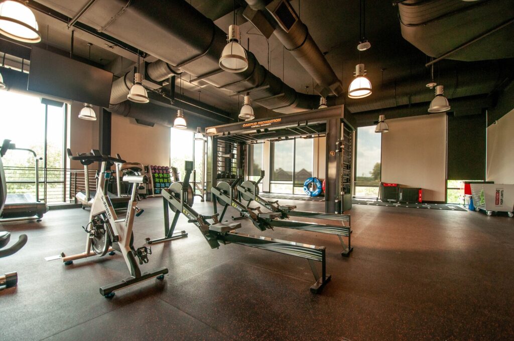 Campbell University fitness equipment