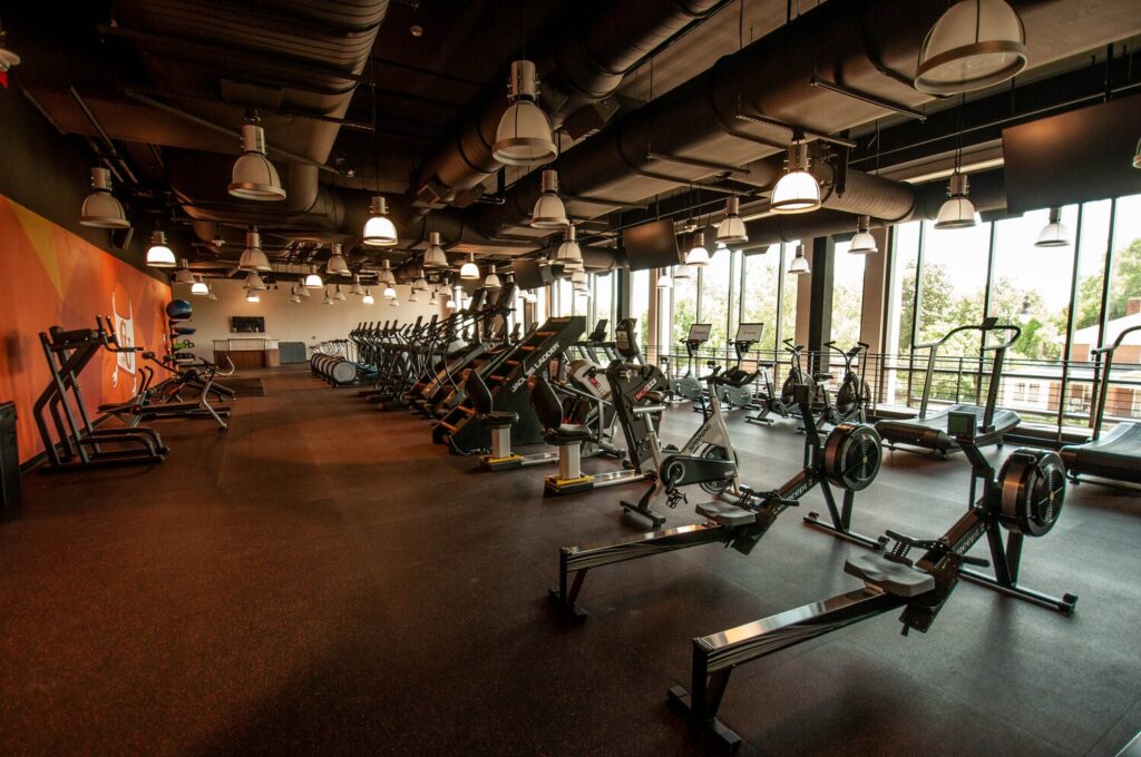 Campbell University fitness equipment