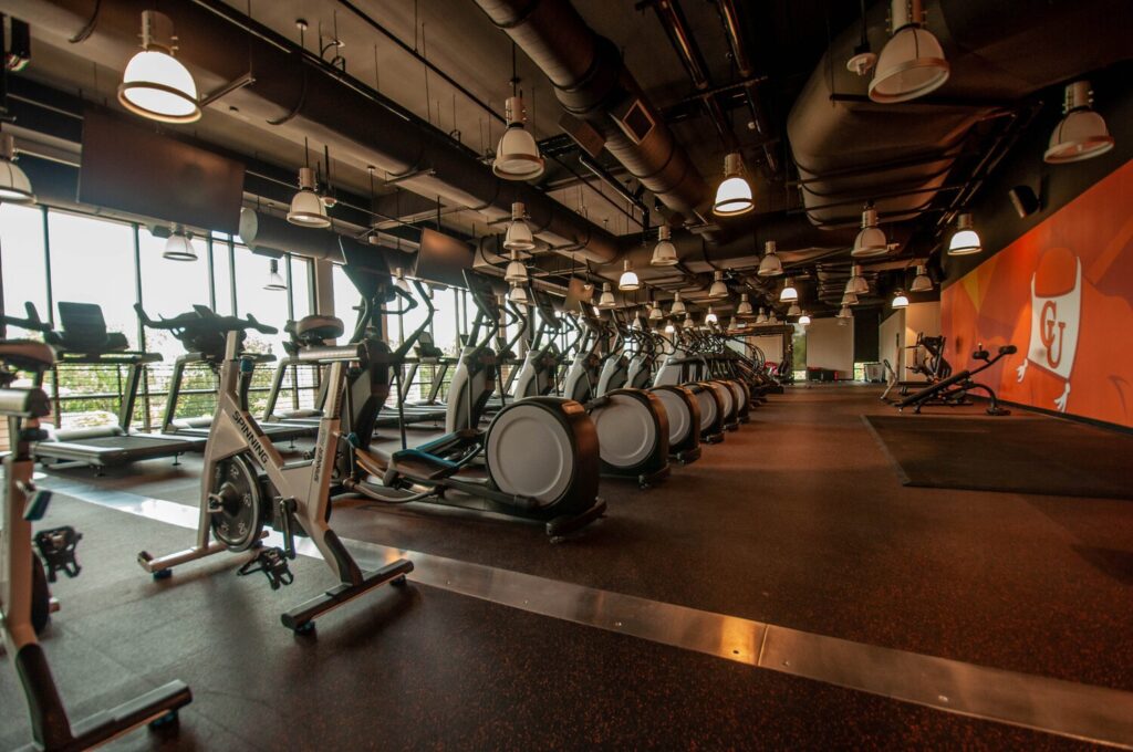 Campbell University fitness equipment