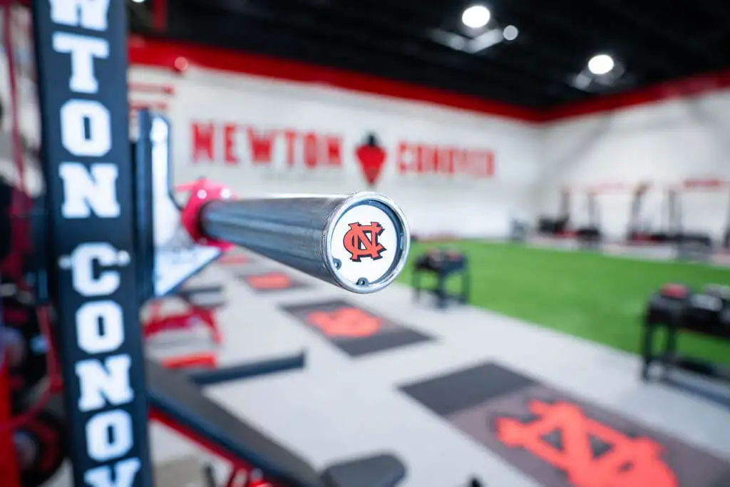 Newton Conover High School weight rack