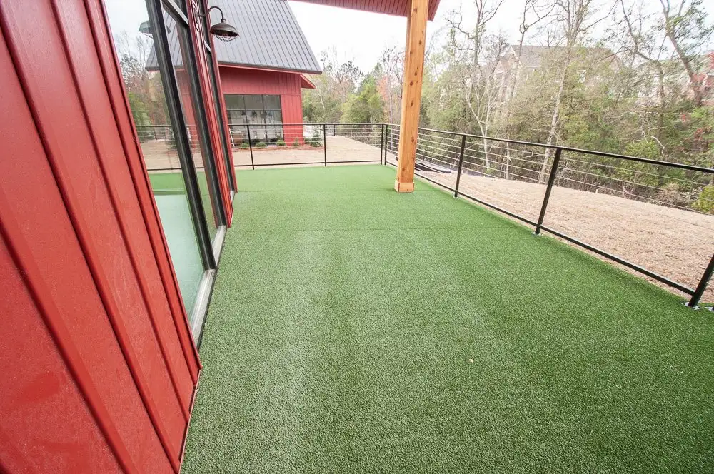 Commercial gym flooring mix