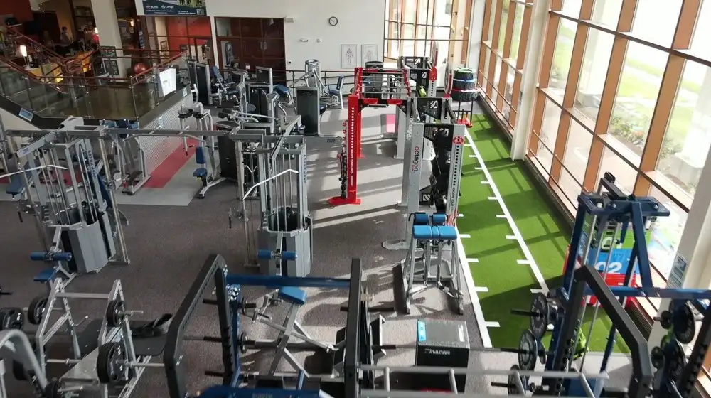 Island Health & Fitness logo gym mats
