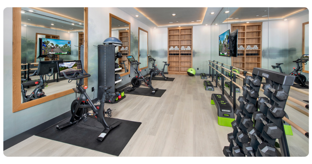 small gym space