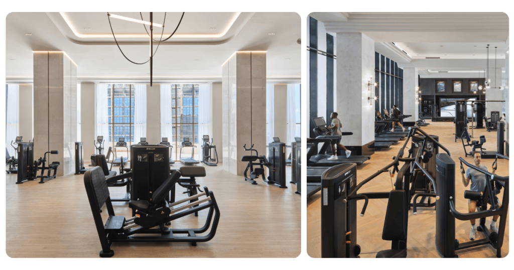 Branded weight lifting equipment