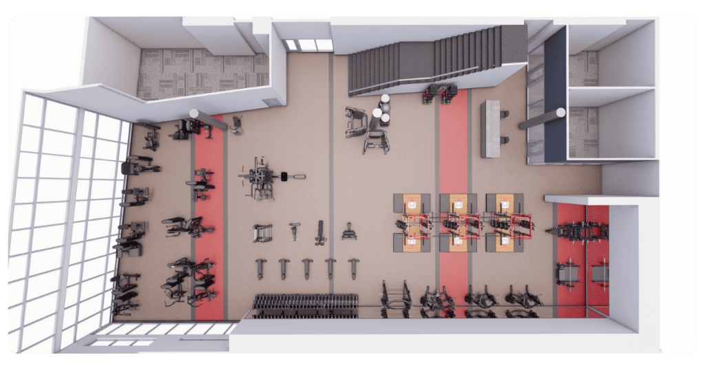 Fitness Studio equipment