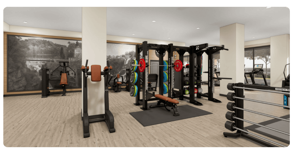 Fitness Studio equipment
