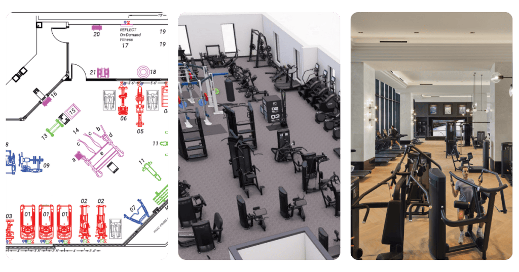 Fitness Studio equipment
