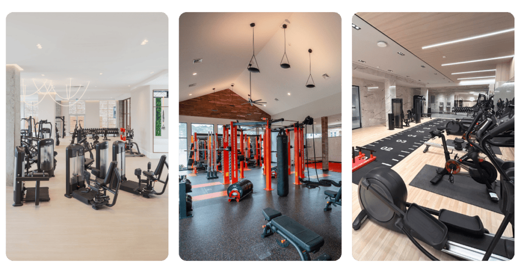 Fitness Studio equipment